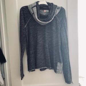 Cowl neck sweatshirt